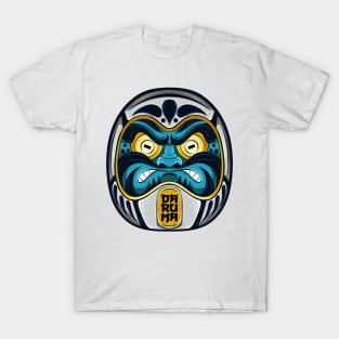 The Great Japanese Daruma 2 - Yabisan vector art - T-Shirt